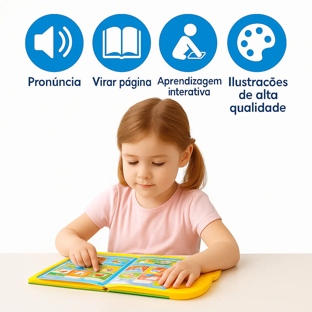 Criança com livro